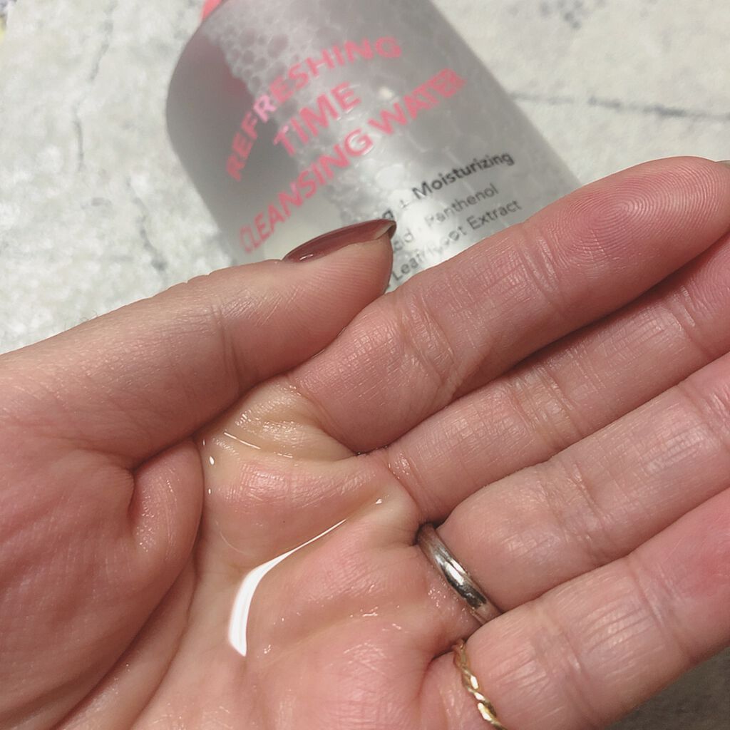 リフレッシングタイムクレンジングウォーター/reduire /クレンジングウォーターを使ったクチコミ（2枚目）