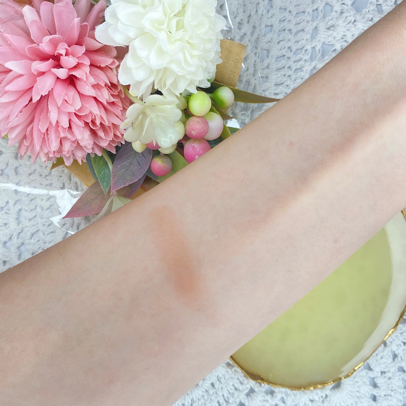 チークブラッシュ/CEZANNE/パウダーチークを使ったクチコミ(3枚目)