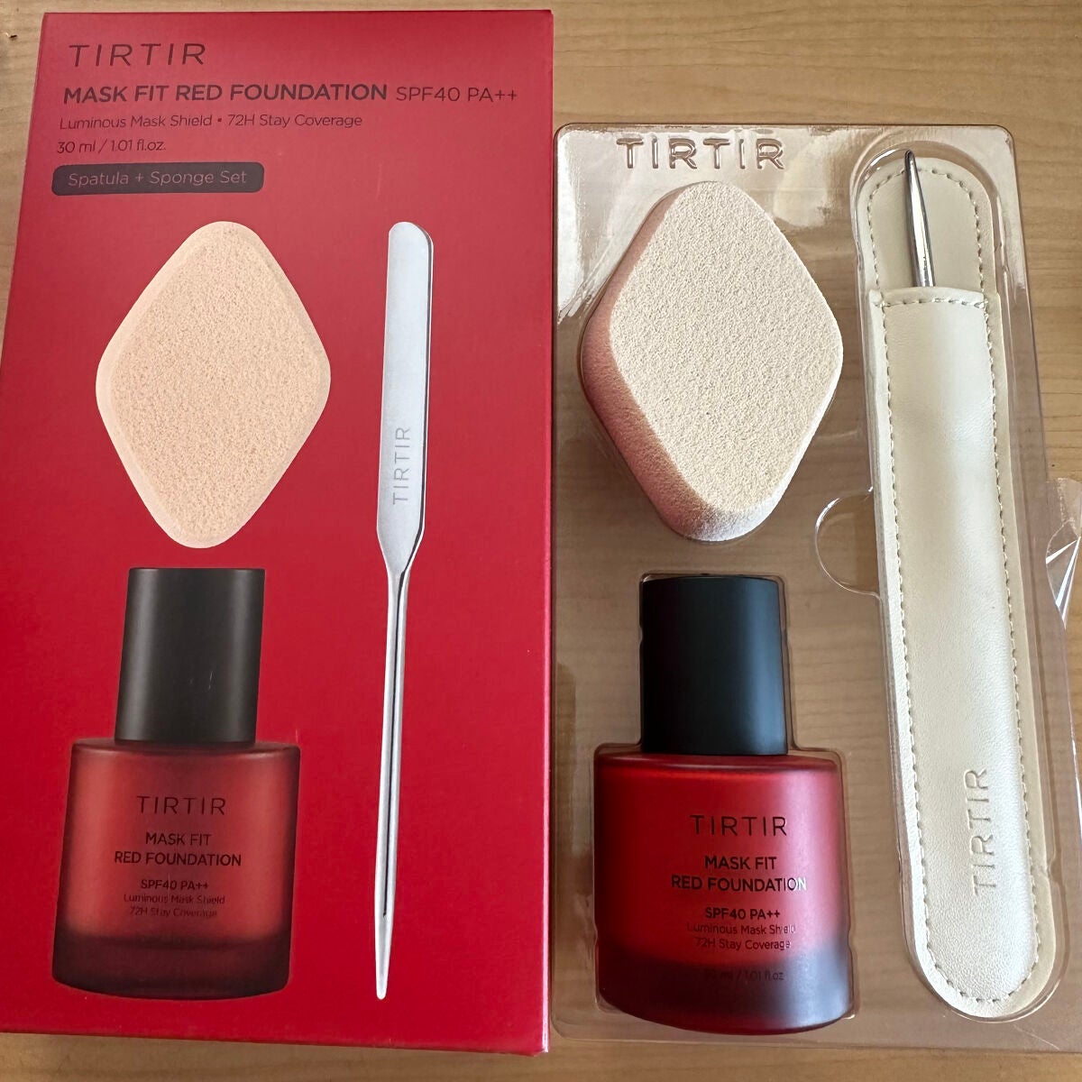 マスクフィットレッドファンデーション/TIRTIR(ティルティル)/リキッドファンデーションを使ったクチコミ(2枚目)