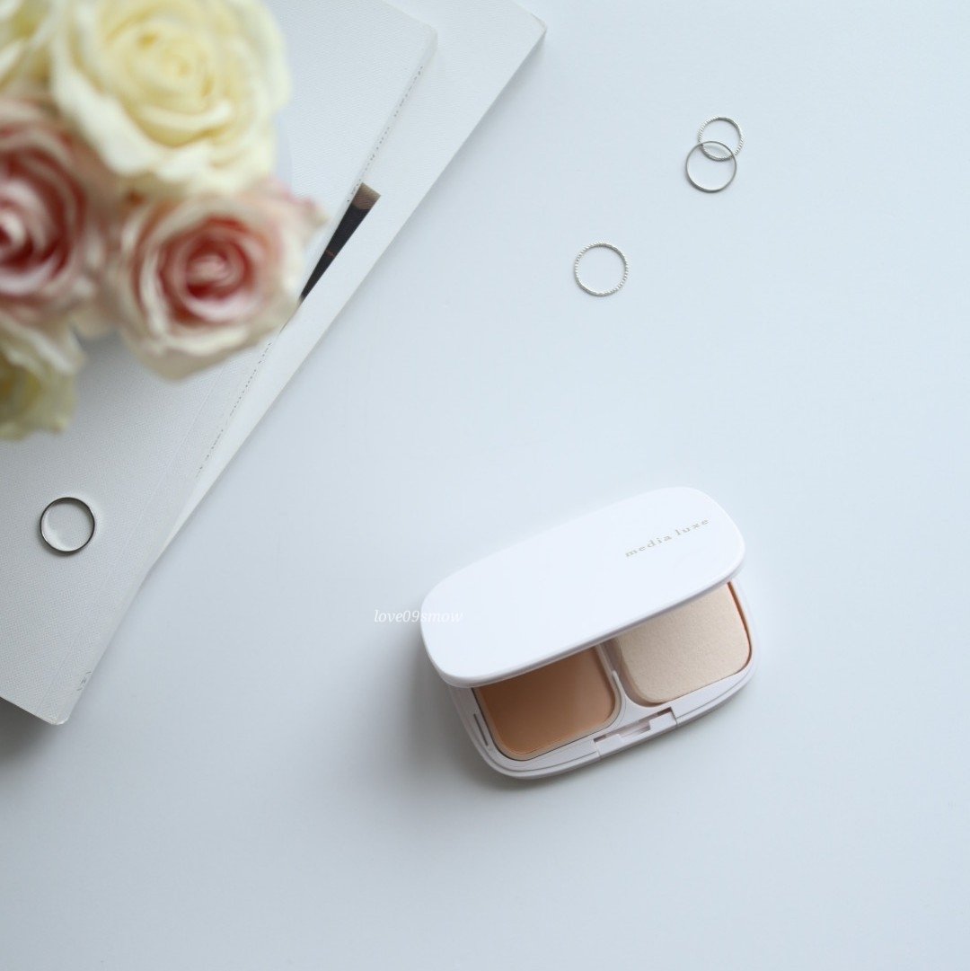 パウダーファンデーション/media luxe/パウダーファンデーションを使ったクチコミ（1枚目）