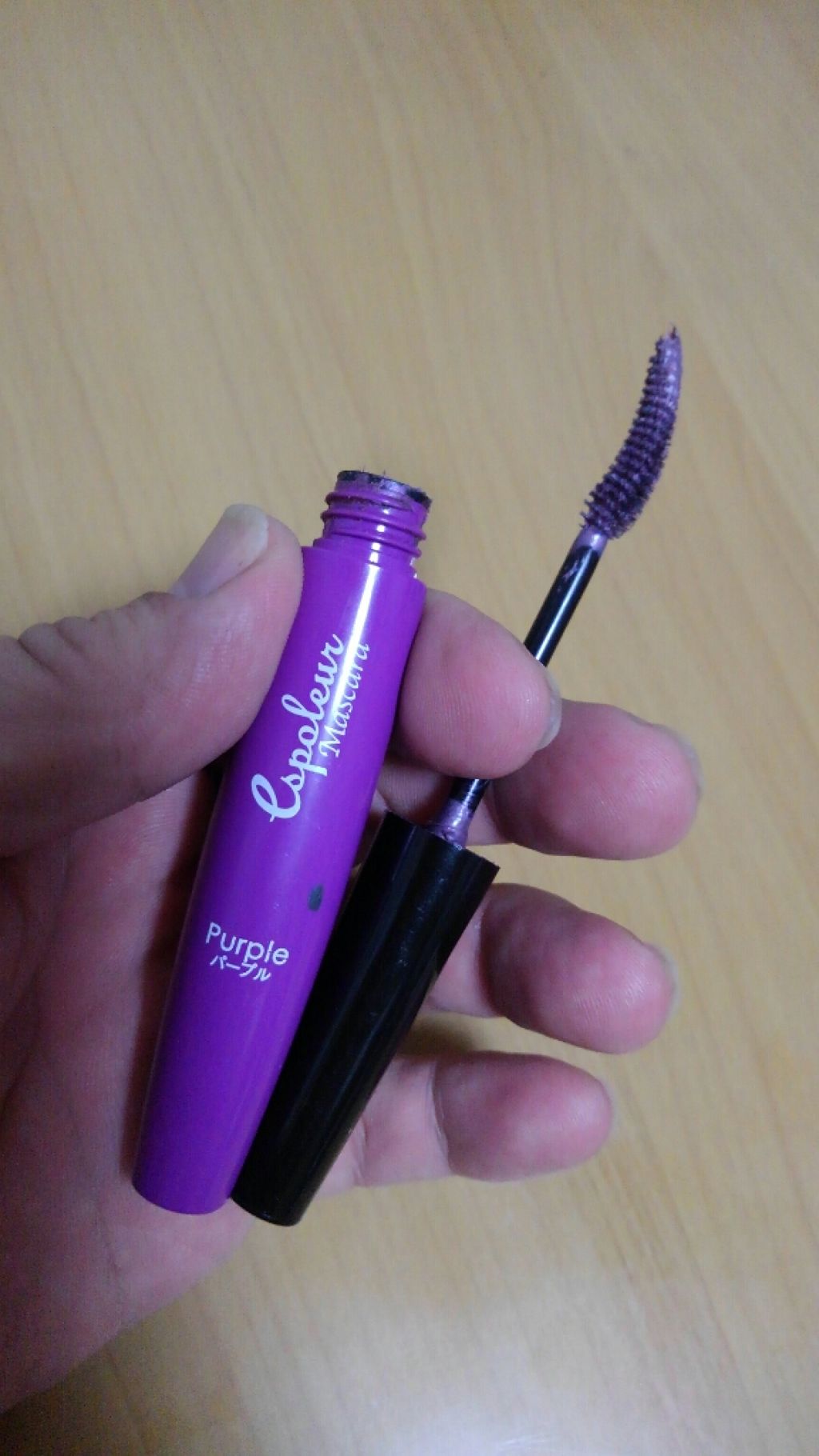 エスポルール カラーマスカラ/エスポルール/マスカラを使ったクチコミ（1枚目）