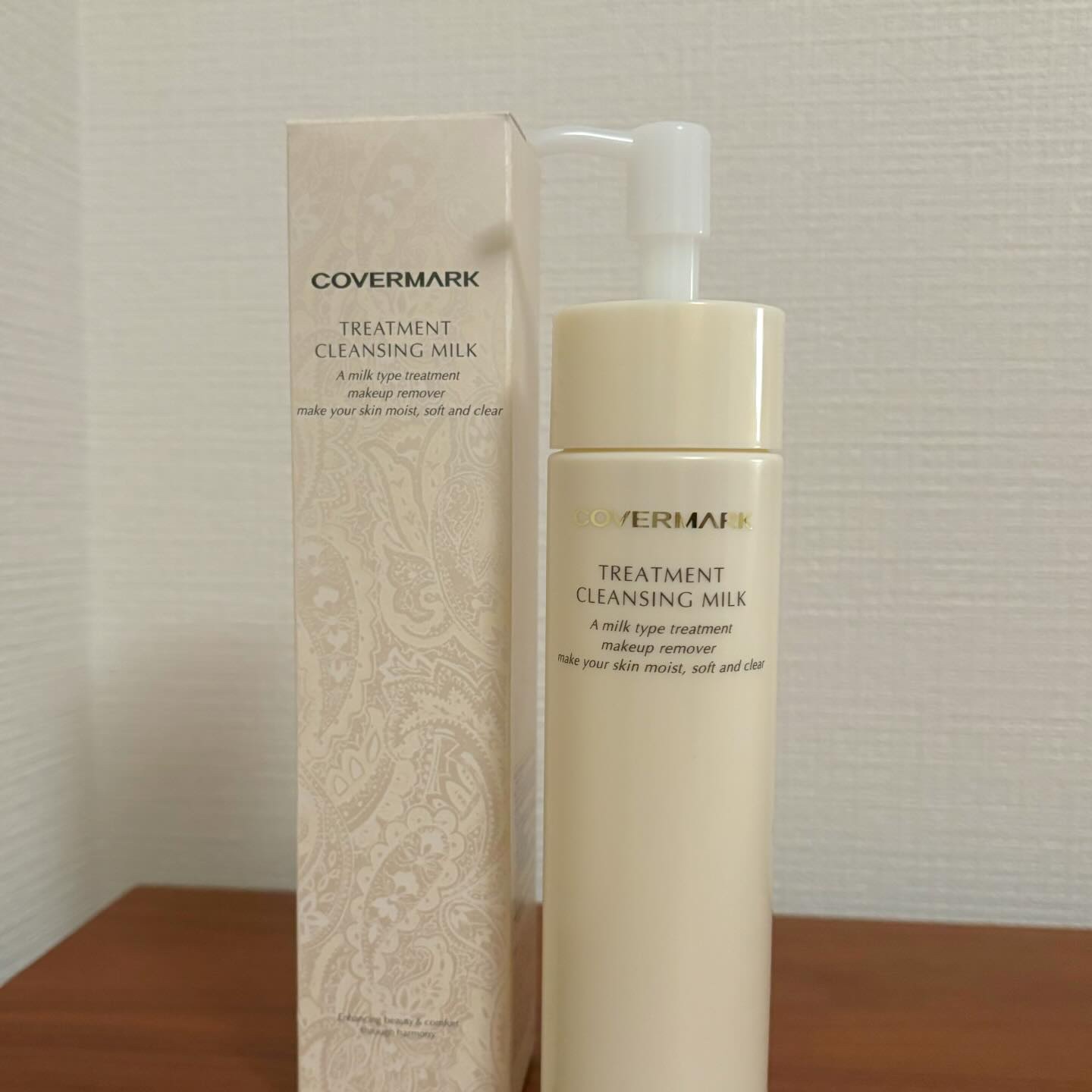 トリートメント クレンジング ミルク/COVERMARK/ミルククレンジングを使ったクチコミ（2枚目）
