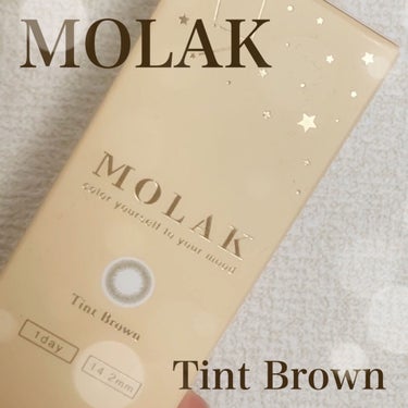MOLAK 1day ティントブラウン/MOLAK/ワンデー（１DAY）カラコンを使ったクチコミ（1枚目）