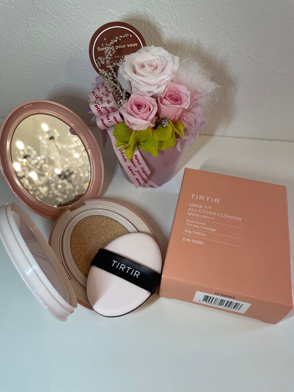 マスクフィットオールカバークッション/TIRTIR(ティルティル)/クッションファンデーションを使ったクチコミ(2枚目)