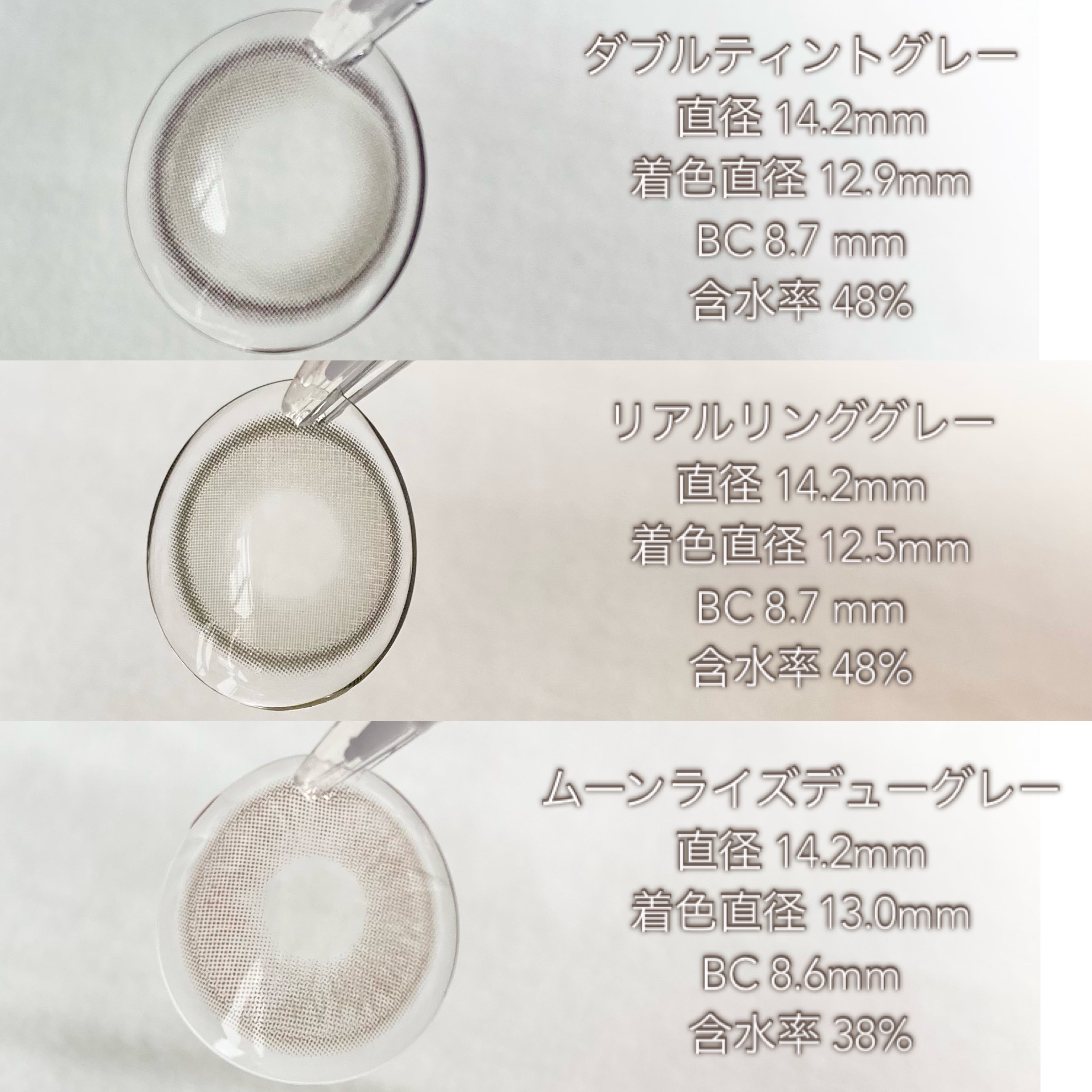 ムーンライズデュー/OLENS/１ヶ月（１MONTH）カラコンを使ったクチコミ（3枚目）