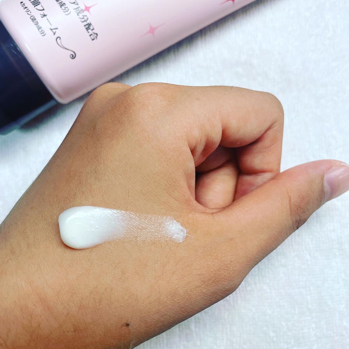 洗顔パスタ 白泥/ロゼット/洗顔フォームを使ったクチコミ（2枚目）