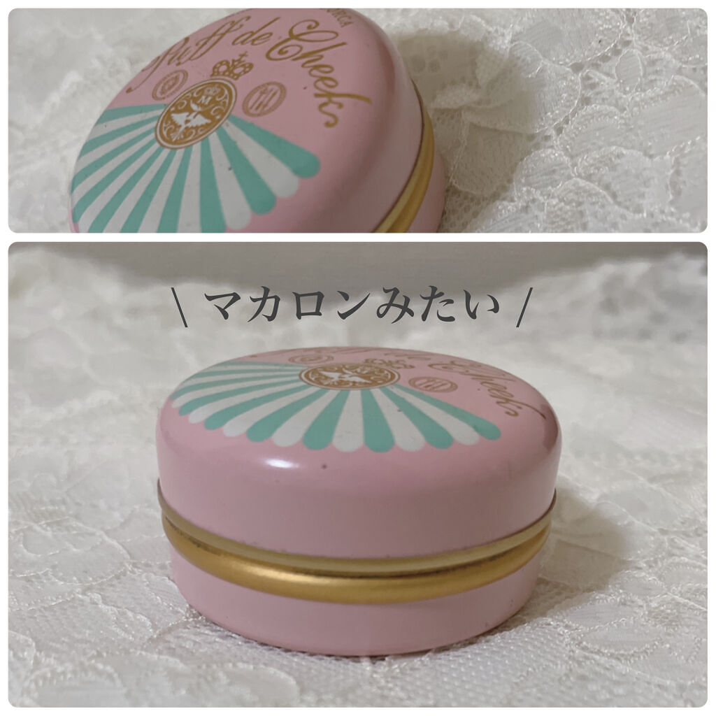 パフ・デ・チーク PK301 ピーチマカロン/MAJOLICA MAJORCA/パウダーチークを使ったクチコミ（3枚目）