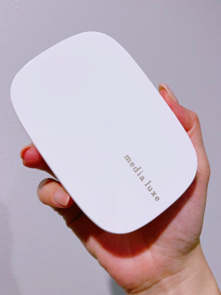 パウダーファンデーション/media luxe/パウダーファンデーションを使ったクチコミ（2枚目）