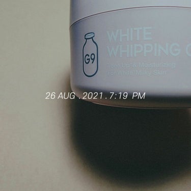 WHITE WHIPPING CREAM(ウユクリーム)/G9SKIN/化粧下地を使ったクチコミ（1枚目）