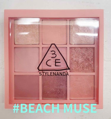 3CE multi eye color palette
#BEACHMUSE

コーラルメイクに使いやすいパレットです✨
発色もとてもキレイで、ラメ感もバッチリです☺️
春夏のメイクにとっても使いやすい