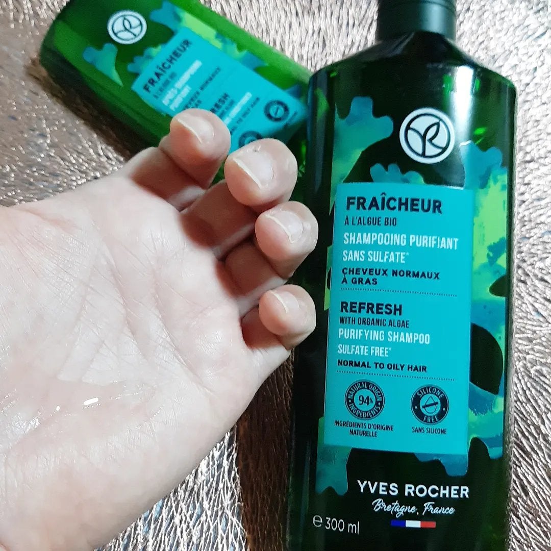 ヘルシースカルプシャンプー/コンディショナー〈ピュアリフレッシュ〉/イヴ・ロシェ/市販シャンプーを使ったクチコミ(2枚目)