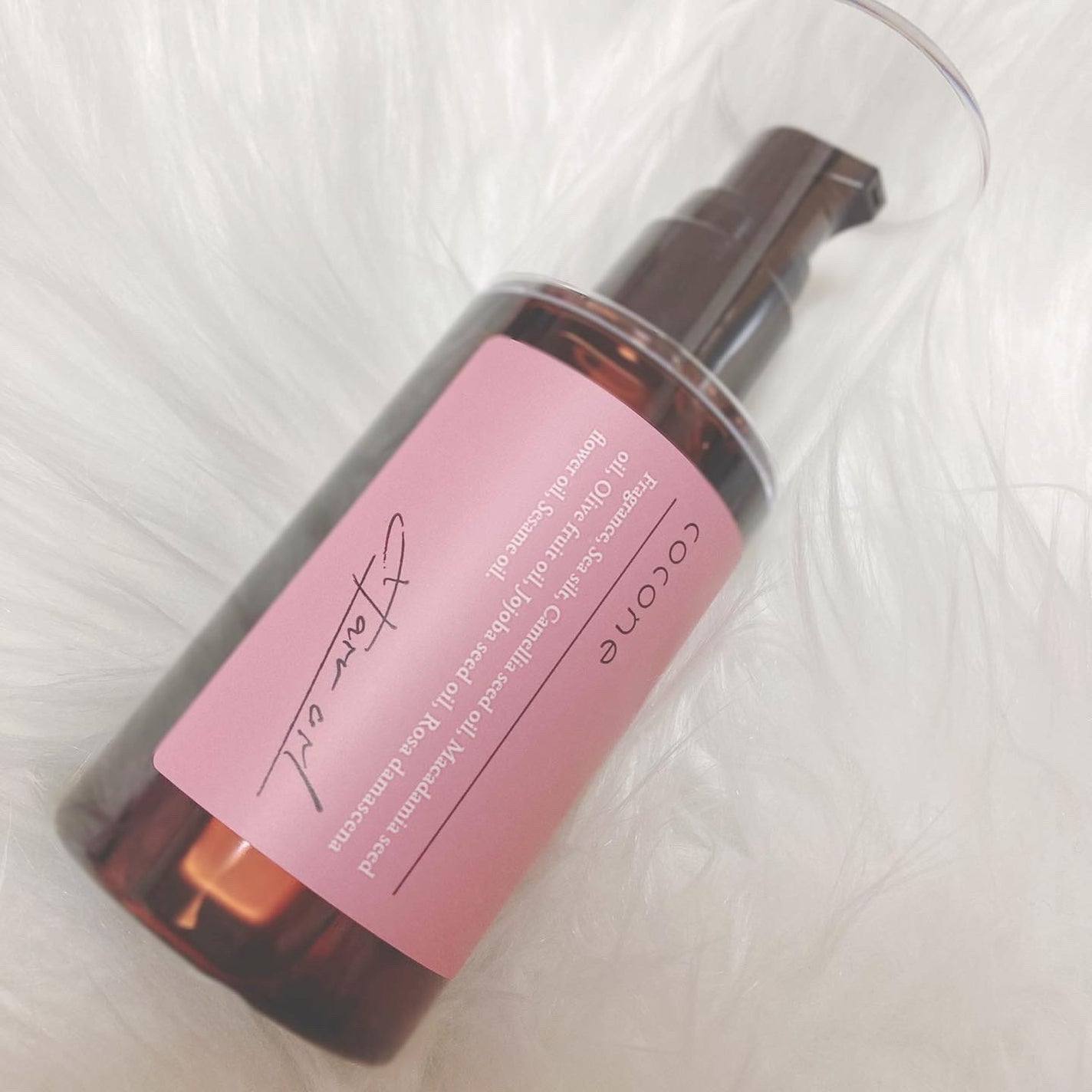 ヘアエッセンスオイル(スムース)/cocone/ヘアオイルを使ったクチコミ(1枚目)