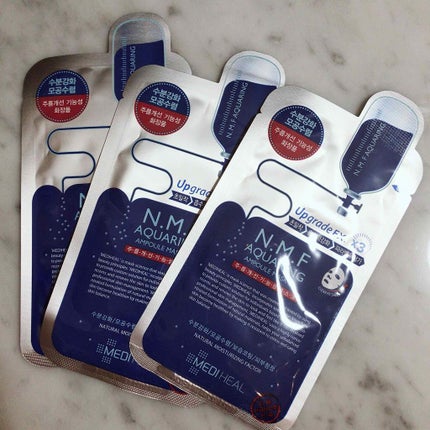 N.M.FアクアアンプルマスクJEX/MEDIHEAL/シートマスク・パックを使ったクチコミ(1枚目)