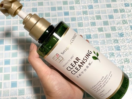クリアクレンジング 京都宇治茶葉/世田谷コスメ/クレンジングジェルを使ったクチコミ(2枚目)