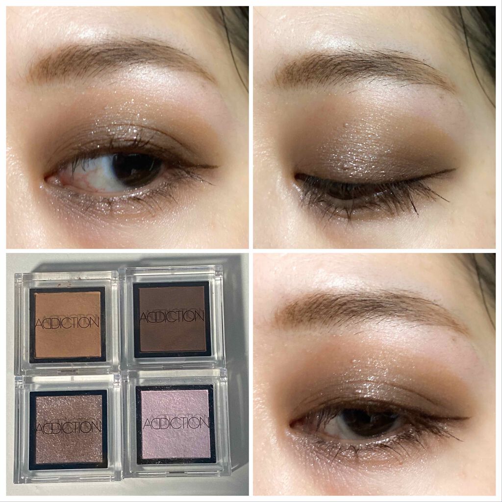 アディクション ザ アイシャドウ 02 Sugar Angel (P) /ADDICTION/単色アイシャドウを使ったクチコミ（2枚目）