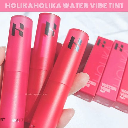 ウォーターバイブティント/HOLIKA HOLIKA/リップティントを使ったクチコミ(6枚目)