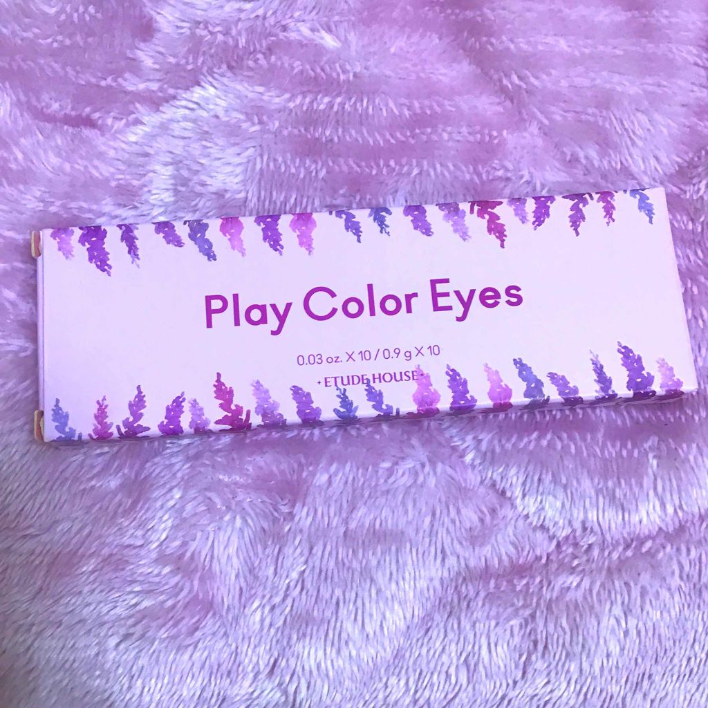 プレイカラー アイシャドウ/ETUDE/アイシャドウパレットを使ったクチコミ(1枚目)