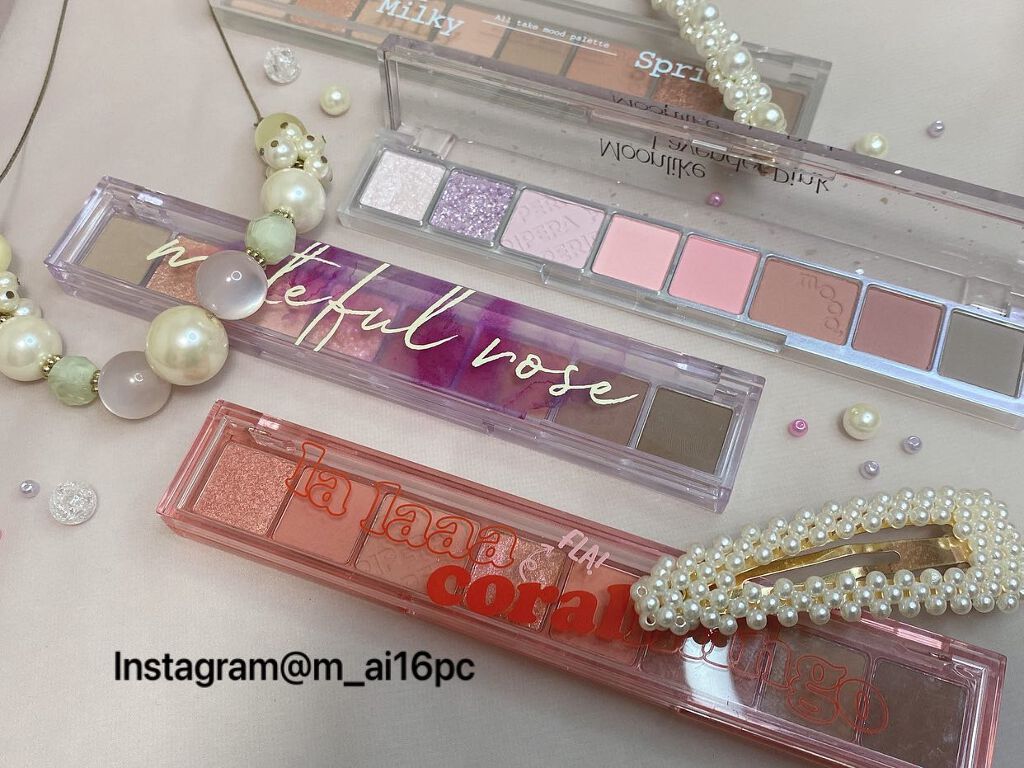 オール テイク ムード パレット(24AD) 【旧】09 MOONLIKE LAVENDER PINK/PERIPERA/アイシャドウパレットを使ったクチコミ（1枚目）