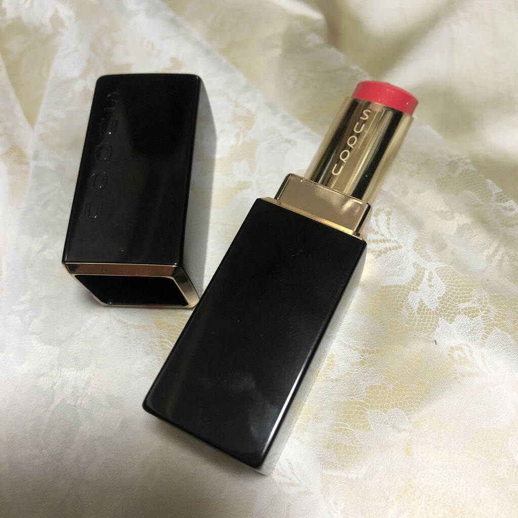 モイスチャー リッチ リップスティック 05 恍華 -HIKARIBANA/SUQQU/口紅を使ったクチコミ（1枚目）