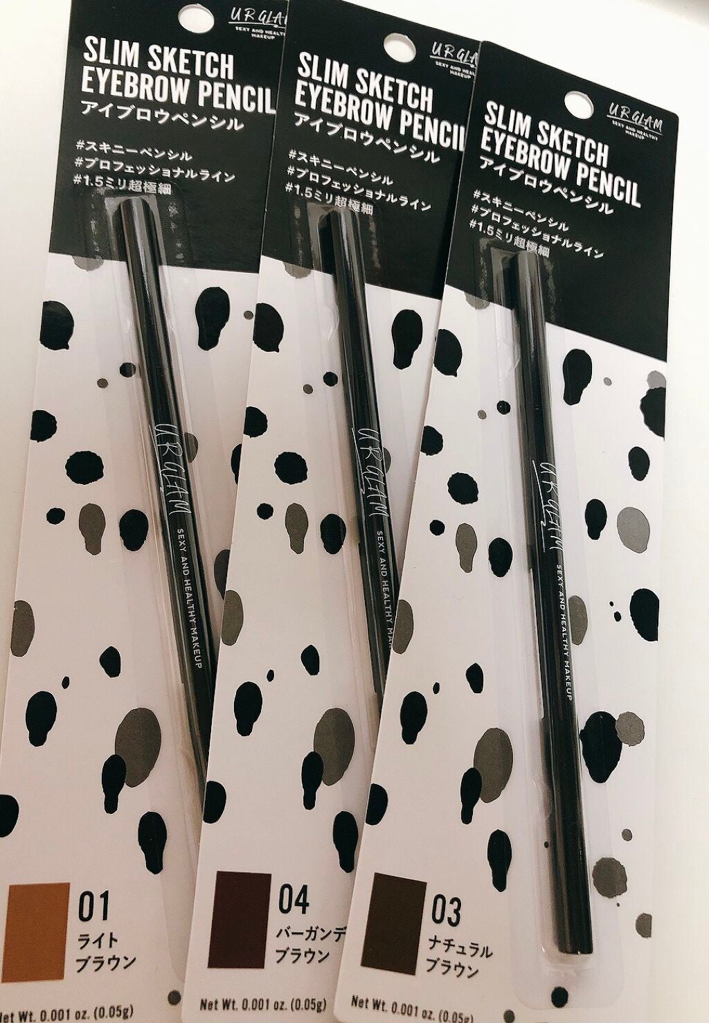 スリムスケッチアイブロウペンシル/U R GLAM/アイブロウペンシルを使ったクチコミ(1枚目)