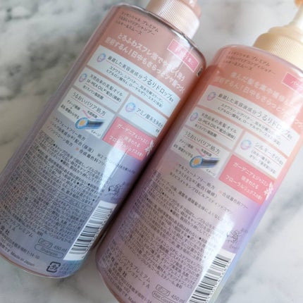 エッセンシャルプレミアム バリアシャンプー・コンディショナー シルキー&スムース/エッセンシャル/市販シャンプーを使ったクチコミ(6枚目)