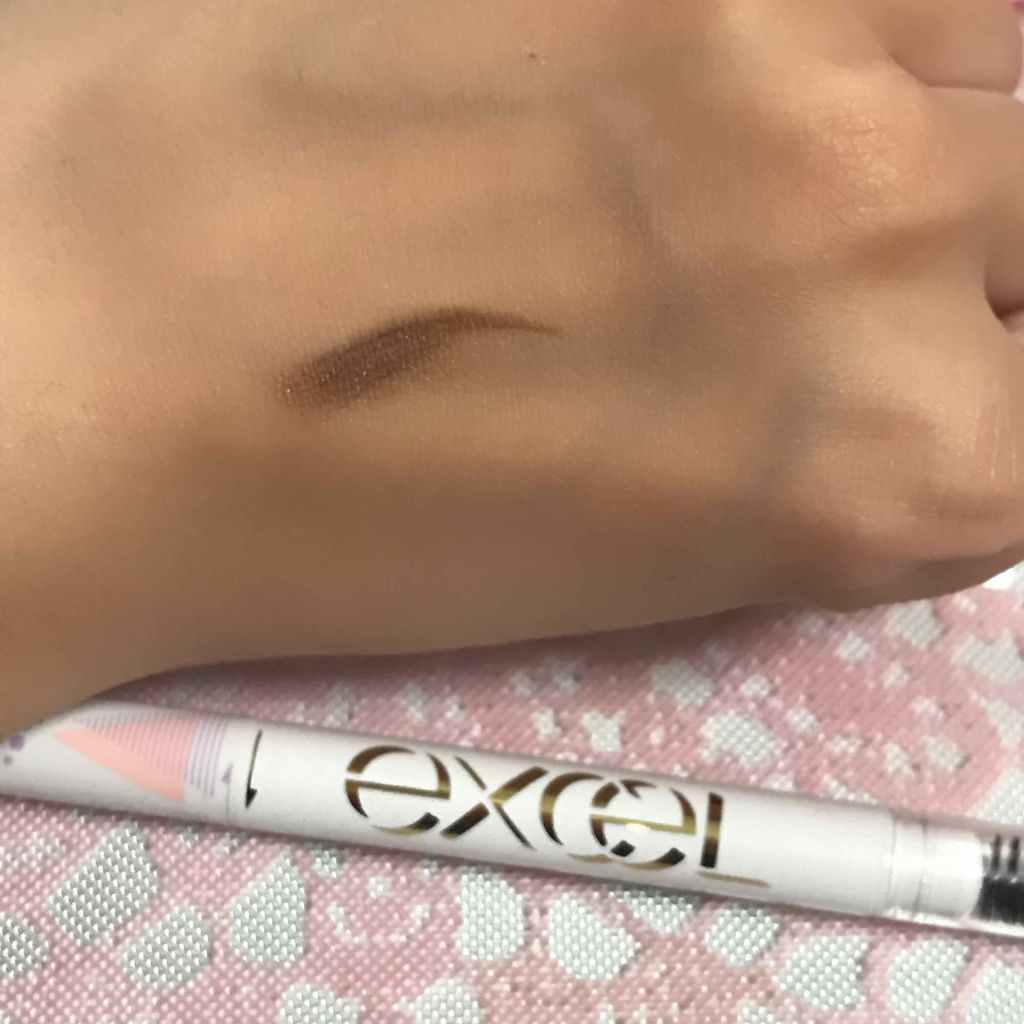 パウダー&ペンシル アイブロウEX/excel/アイブロウペンシルを使ったクチコミ(2枚目)
