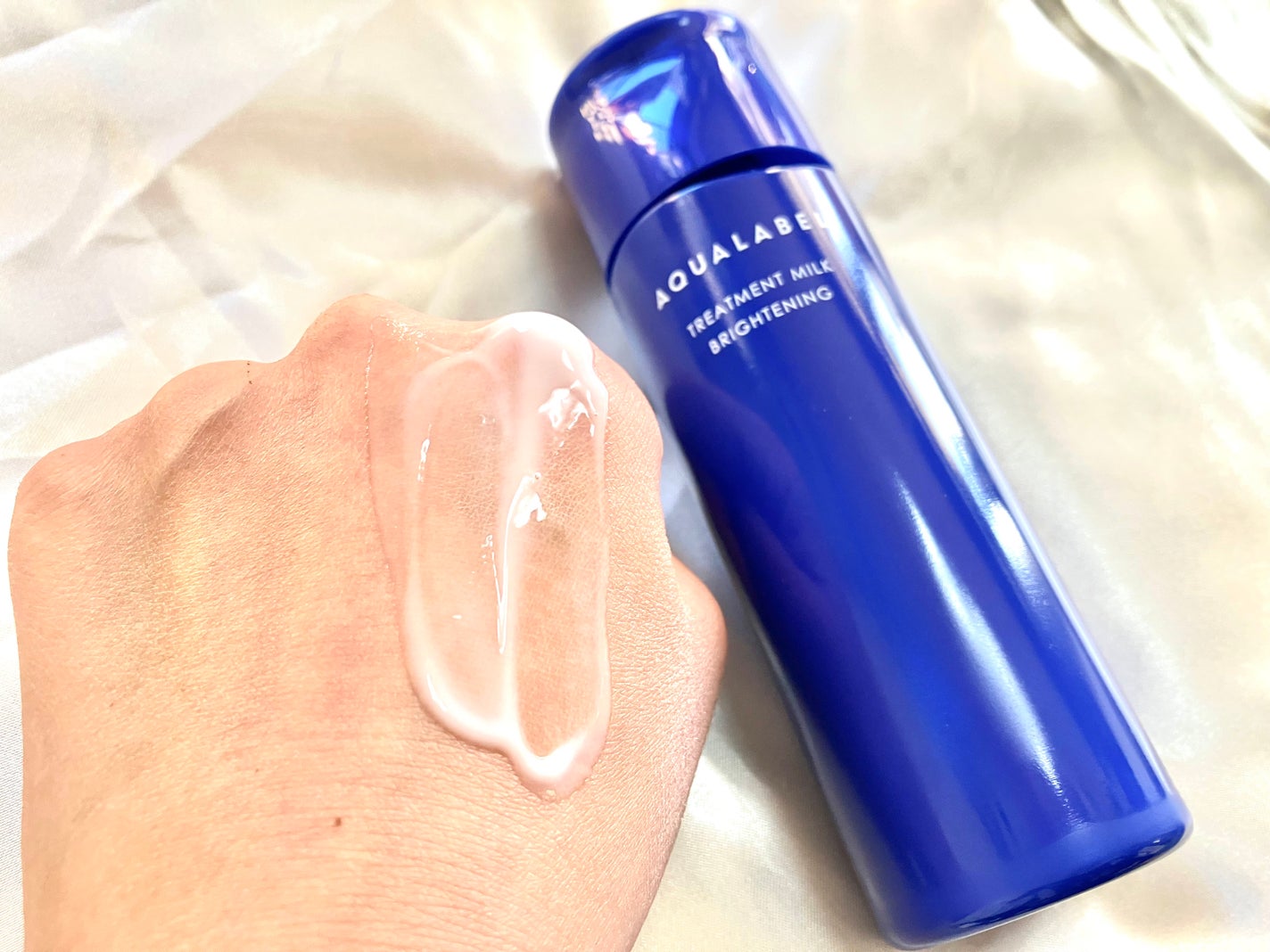 トリートメントミルク(ブライトニング)とてもしっとり/アクアレーベル/乳液を使ったクチコミ(5枚目)