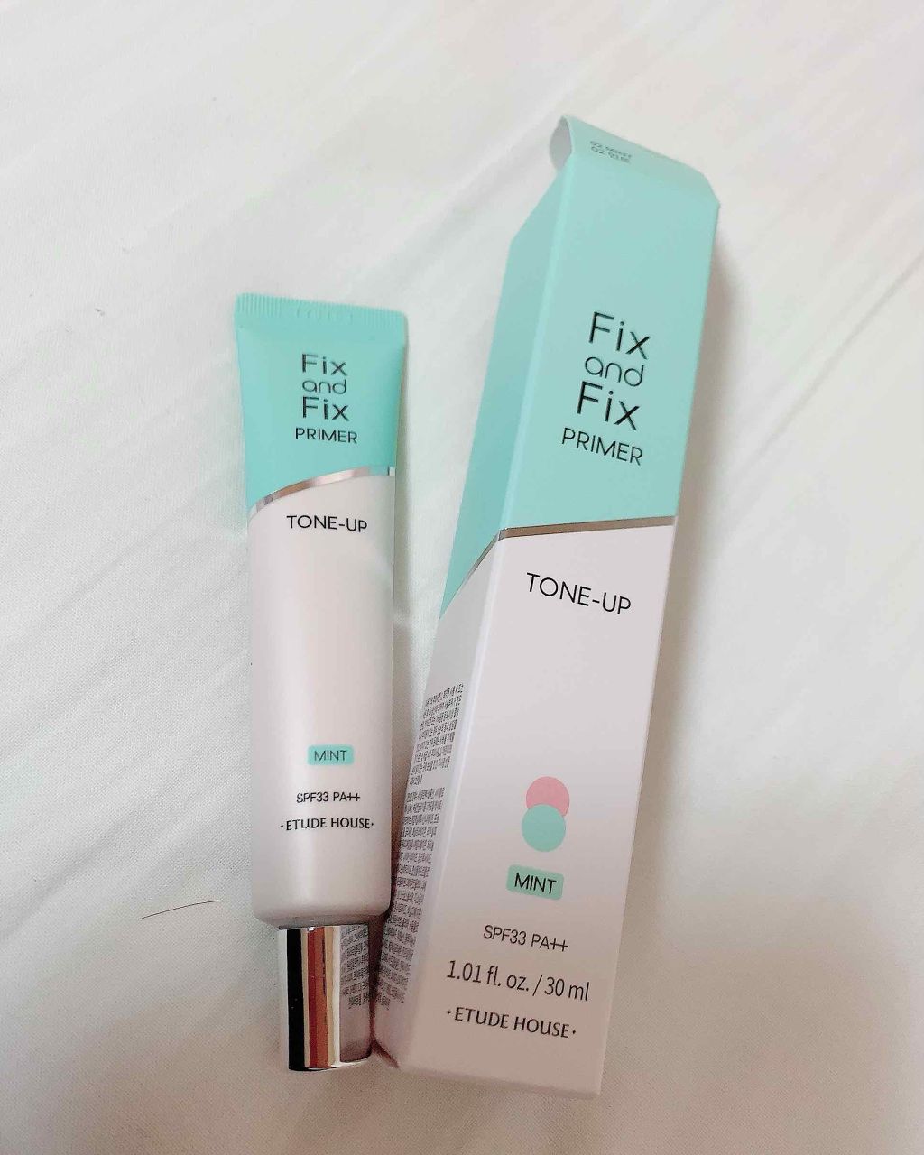 フィックス&フィックス トーンアッププライマー/ETUDE/化粧下地を使ったクチコミ(1枚目)