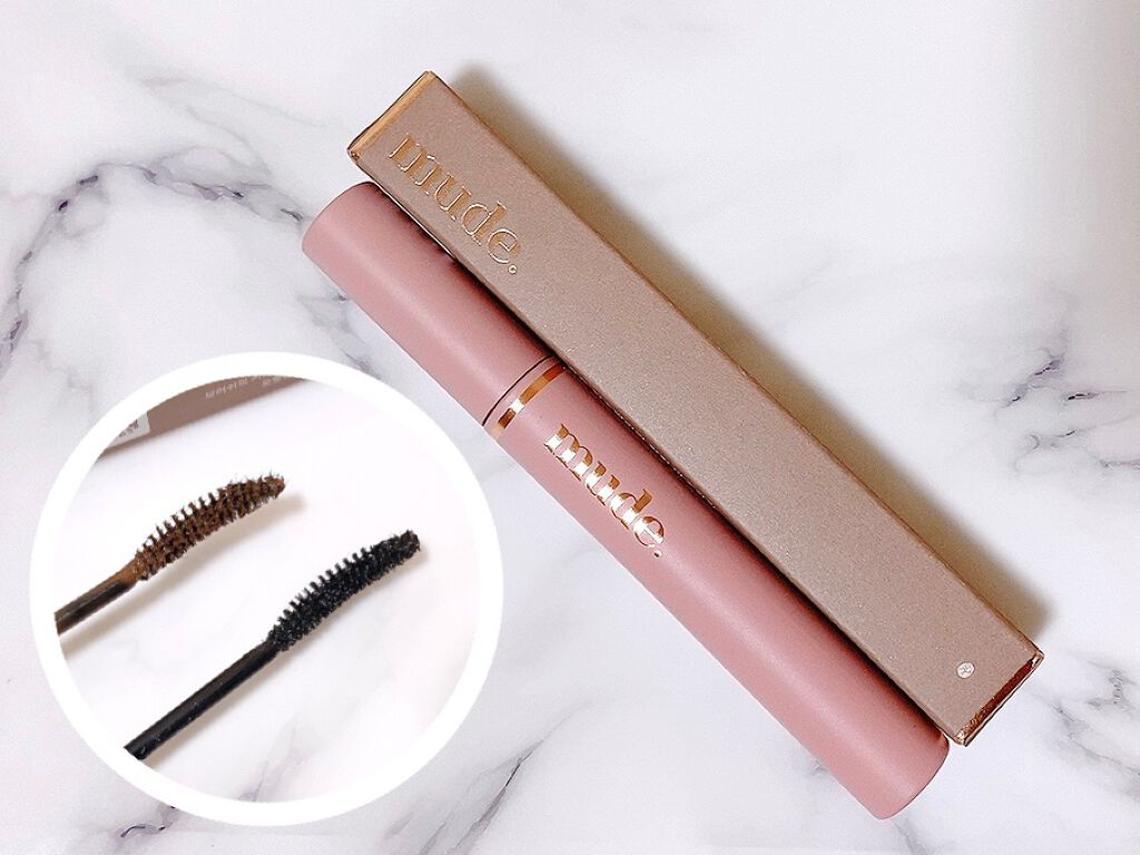 MD インスパイアロングラッシュ カーリングマスカラ/mude./マスカラを使ったクチコミ（2枚目）