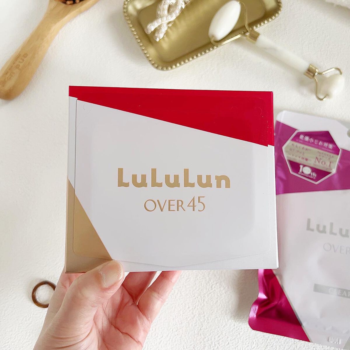 ルルルンOVER45 カメリアピンク(モイスト)/ルルルン/シートマスク・パックを使ったクチコミ(2枚目)