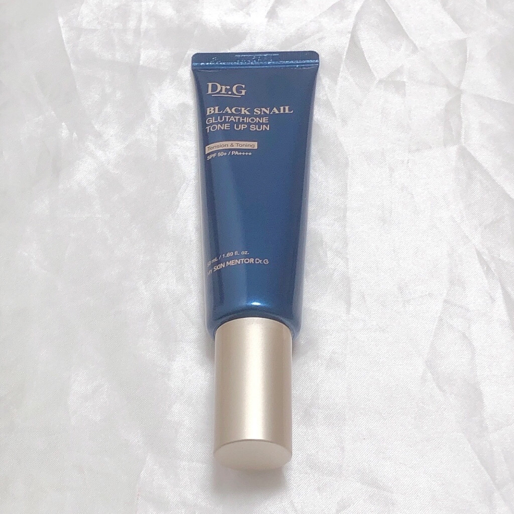 ブラックスネイルグルタチオントーンアップサン/Dr.G/日焼け止めクリームを使ったクチコミ（3枚目）