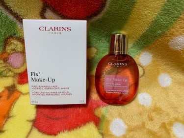 フィックス メイクアップ/CLARINS/ミスト状化粧水を使ったクチコミ（1枚目）