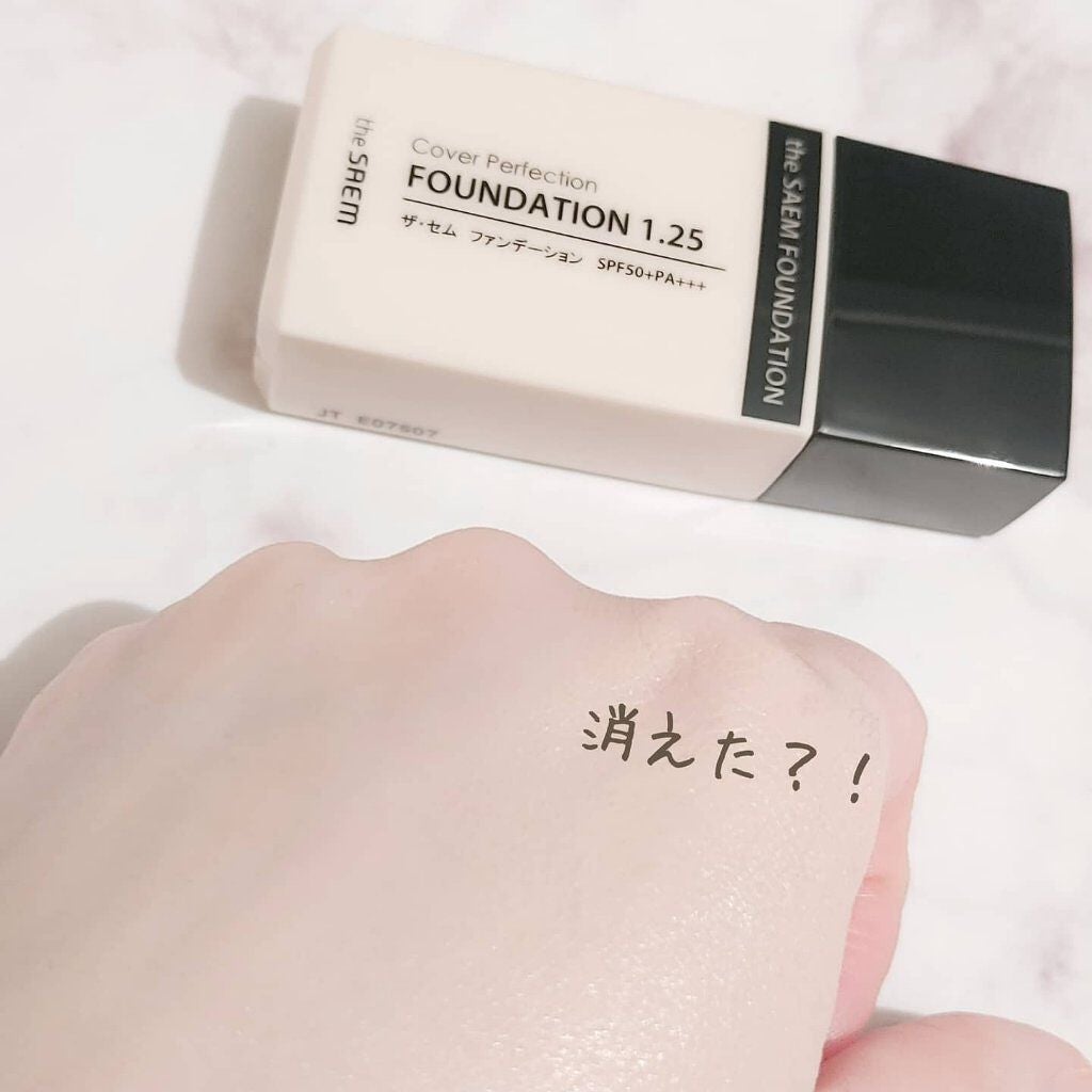 ザ・セム CPファンデーション/the SAEM/リキッドファンデーションを使ったクチコミ(3枚目)