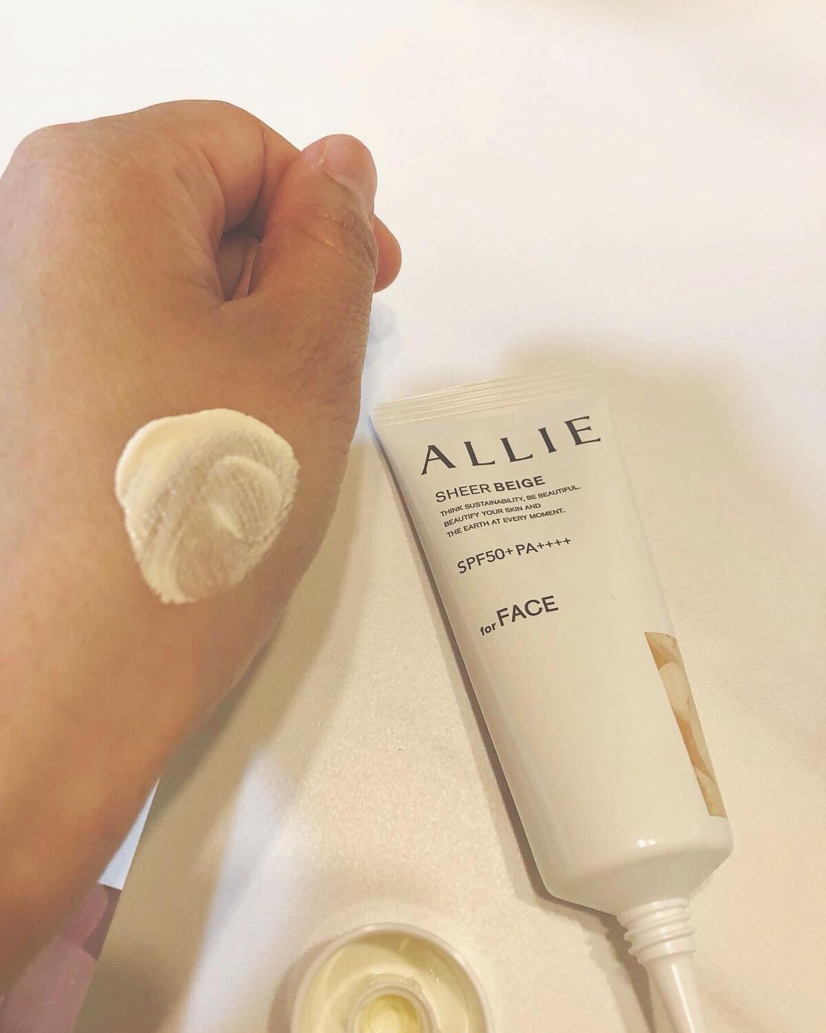 アリィー クロノビューティ カラーチューニングUV/アリィー/日焼け止めクリームを使ったクチコミ（3枚目）