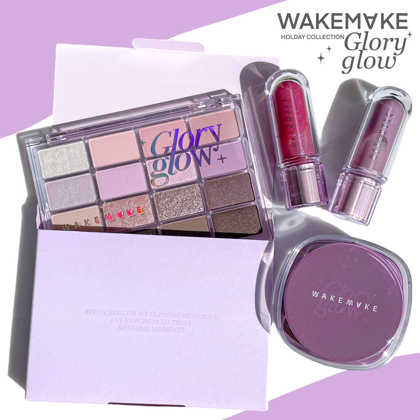 ソフトブラーリングアイパレット/wakemake/アイシャドウパレットを使ったクチコミ(1枚目)