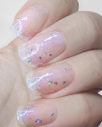 gem stone nail polish/KINARIYA/マニキュアを使ったクチコミ(2枚目)