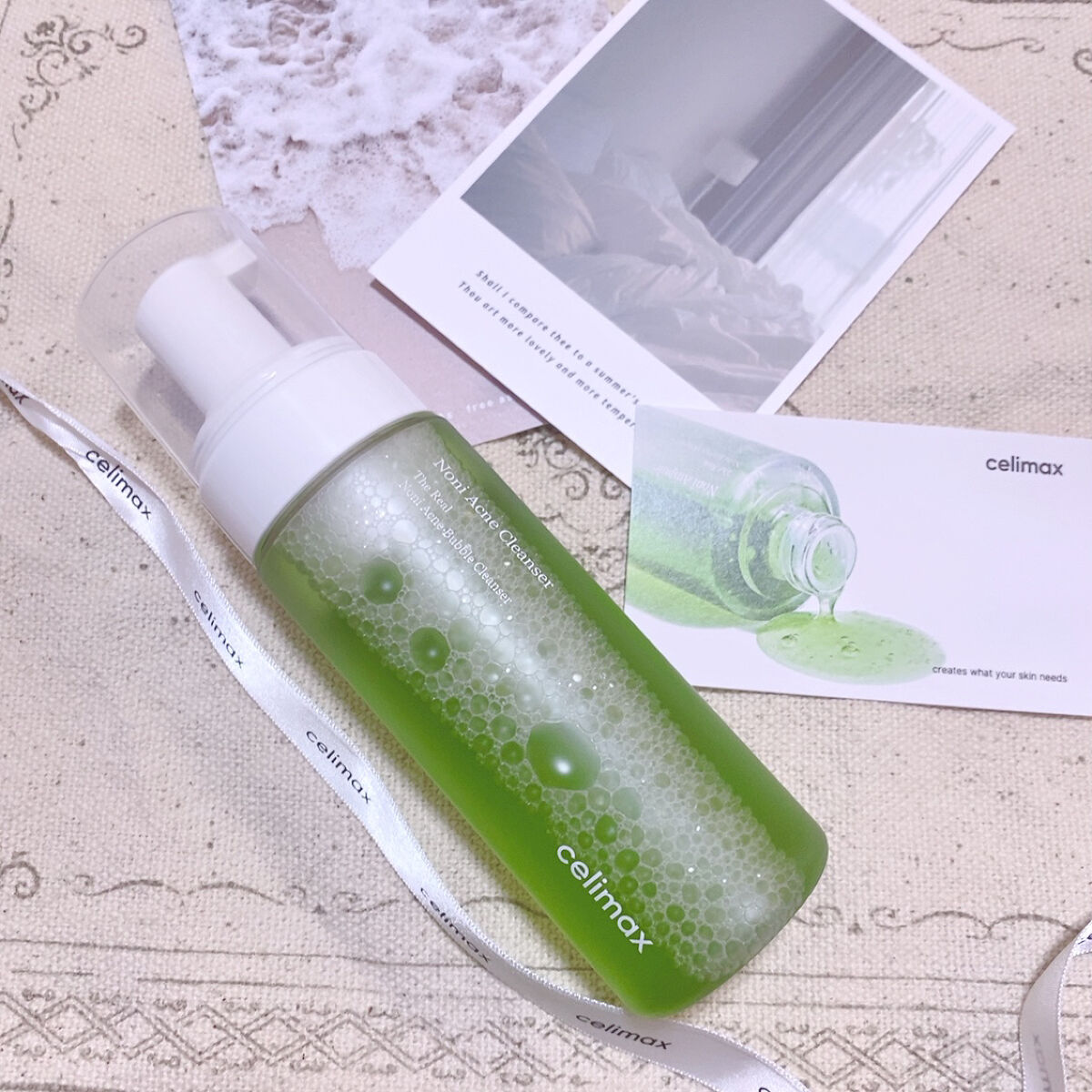 ザリアルノニアクネバブルクレンザー/celimax/泡洗顔を使ったクチコミ（1枚目）