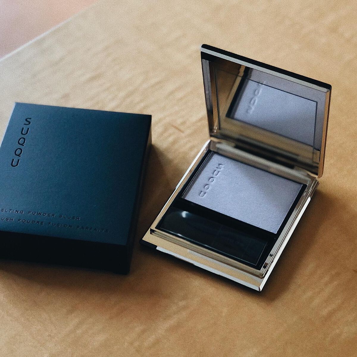 メルティング パウダー ブラッシュ/SUQQU/パウダーチークを使ったクチコミ(1枚目)