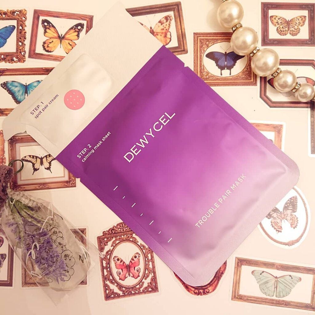 トラブルペアーマスク/DEWYCEL/シートマスク・パックを使ったクチコミ(2枚目)