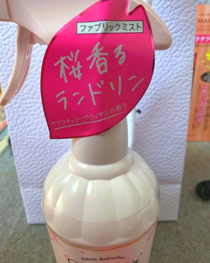 ファブリックミスト サクラチェリーブロッサム 2025/ランドリン/ファブリックミストを使ったクチコミ(1枚目)