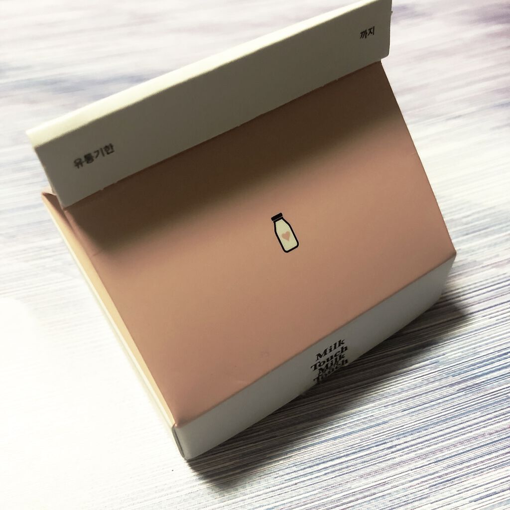 タッチ マイ チーク 02 シャイピーチ/Milk Touch/パウダーチークを使ったクチコミ（2枚目）