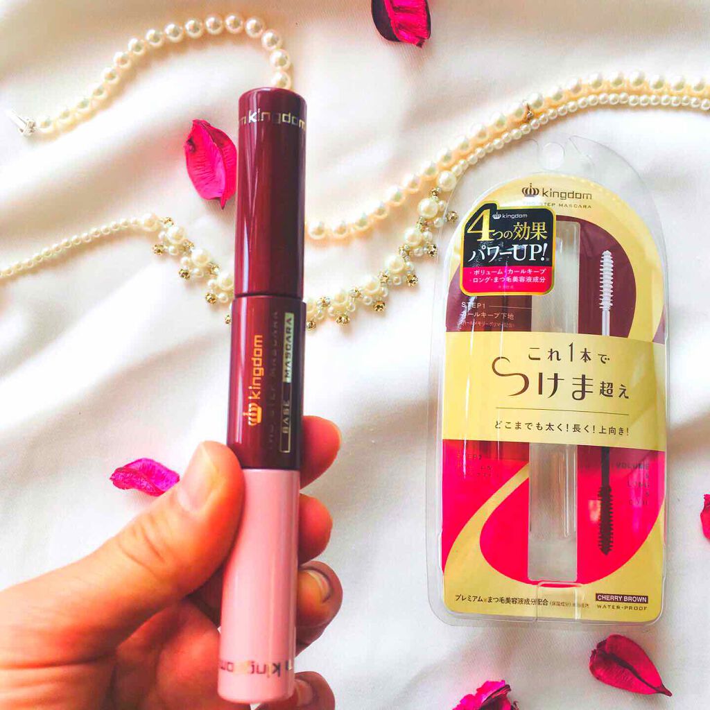ツーステップマスカラWP/キングダム/マスカラを使ったクチコミ（3枚目）