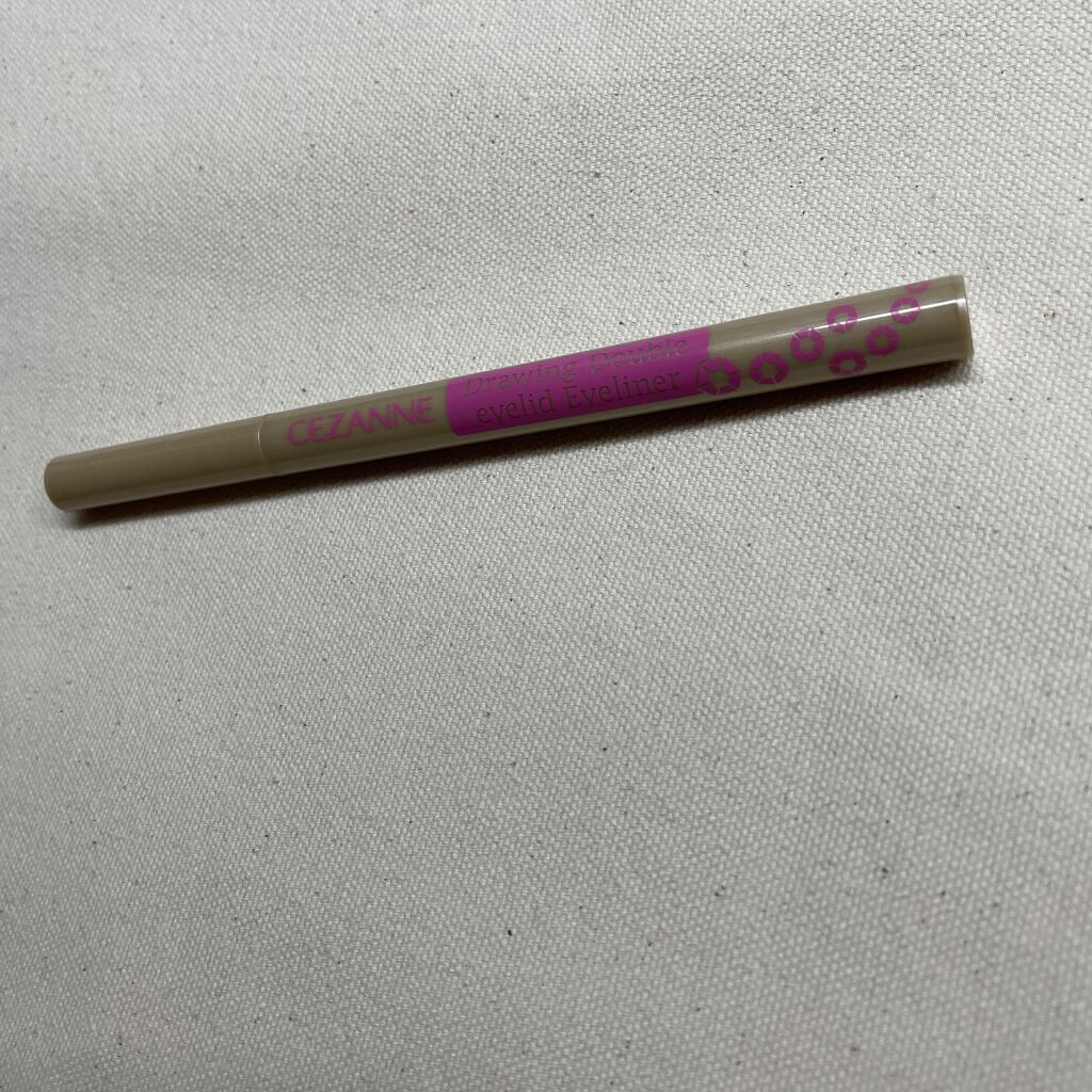描くふたえアイライナー/CEZANNE/リキッドアイライナーを使ったクチコミ（1枚目）