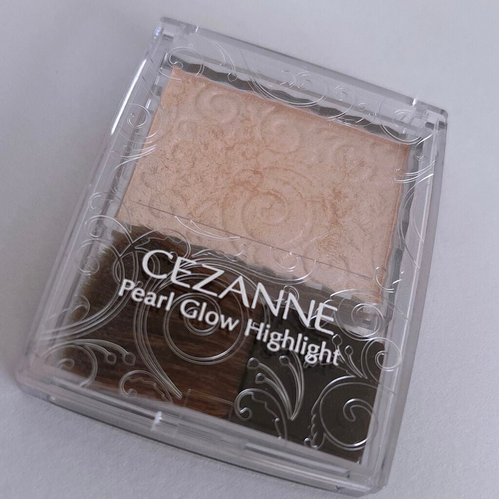パールグロウハイライト/CEZANNE/パウダーハイライトを使ったクチコミ(1枚目)