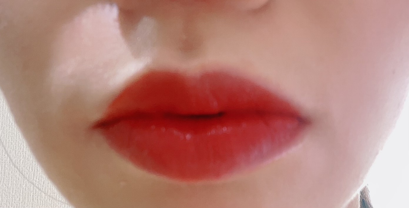 ラストベルベットティント V12 スウィートボス/BBIA/リップティントを使ったクチコミ（2枚目）