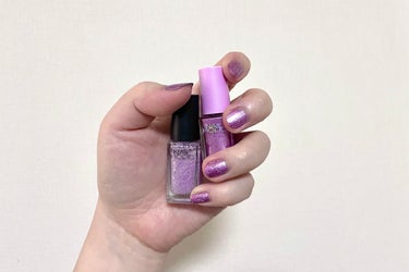 ネイルホリック Aurora Glitter PU163/ネイルホリック/マニキュアを使ったクチコミ（1枚目）