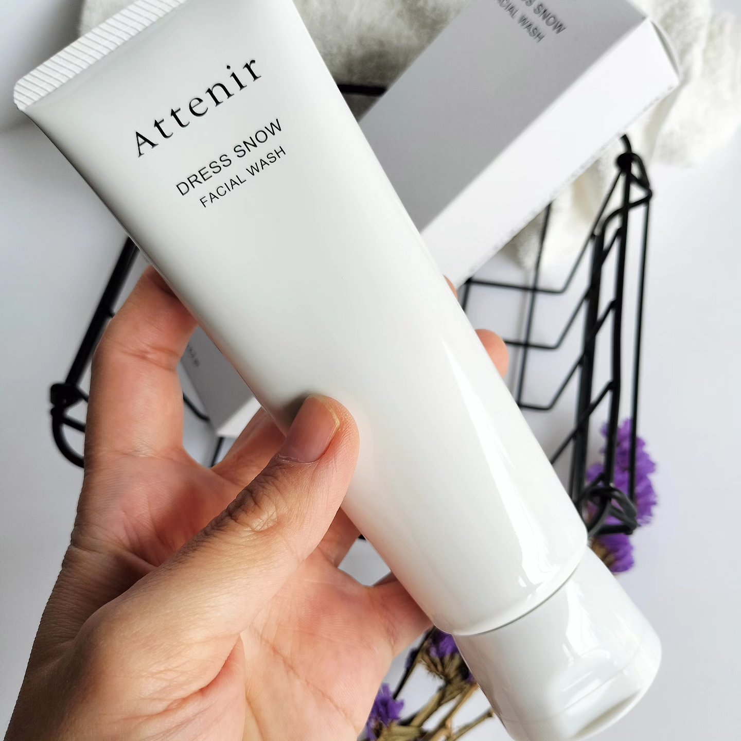 ドレススノー フェイシャルウォッシュ/アテニア/洗顔フォームを使ったクチコミ（2枚目）