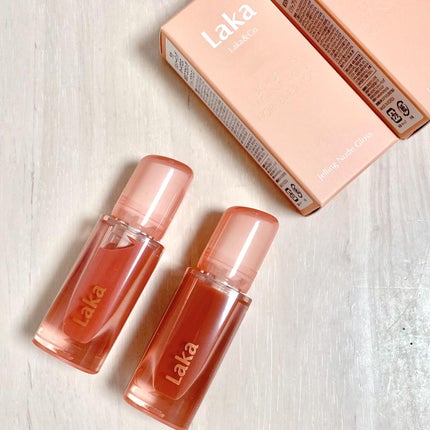 ジェリーイングヌードグロス/Laka/リップグロスを使ったクチコミ(1枚目)