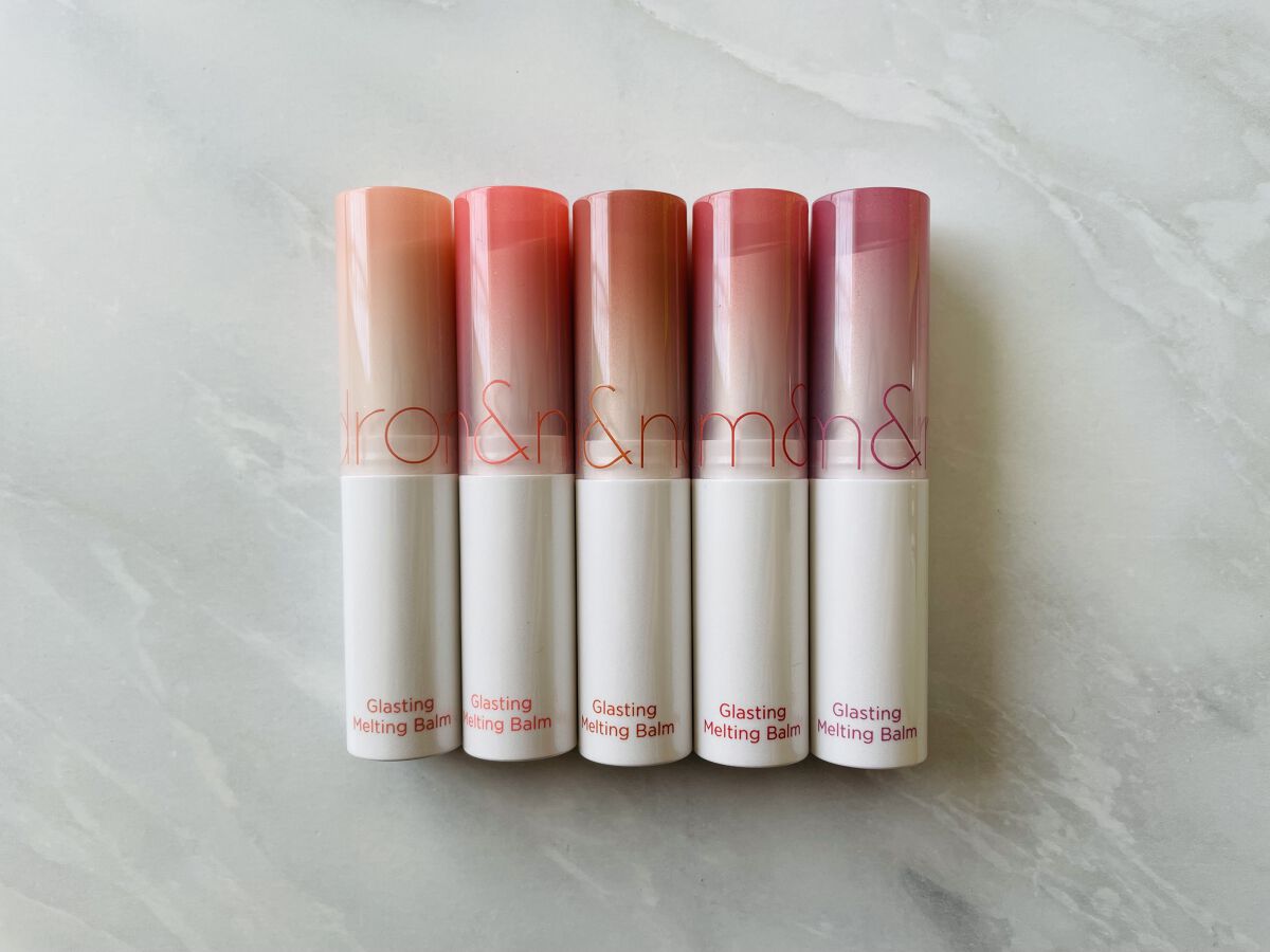 グラスティングメルティングバーム/rom&nd/リップバームを使ったクチコミ（1枚目）