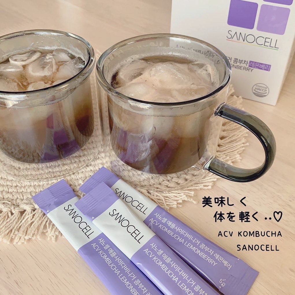 サノセル アップルサイダービネガーコンブチャ / SANOCELL